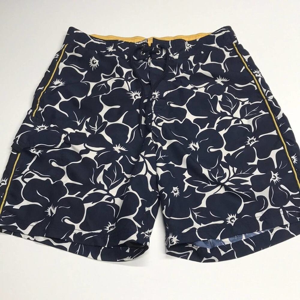 NAUTICA Mens Medium Blue Swim Shorts